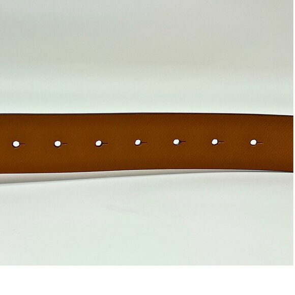 MICHAEL KORS Women’s Twist Reversible Brown Pink Belt - Picture 6 of 6